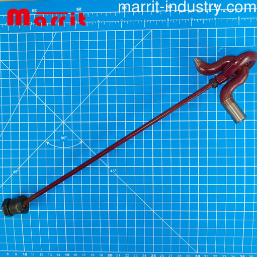 HA1#145/146/147 PITMAN CRANK, NARROW + RAD WITH NUT +BALL BUSHING COMPLETE SEWING MACHINE PARTS