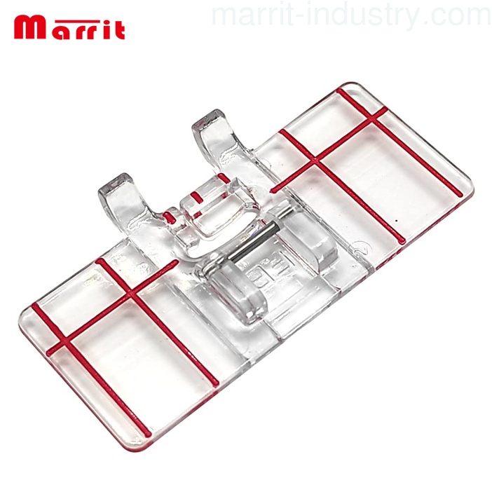 202084000 BORDER GUIDE PRESSER FOOT 9MM FOR JANOME, ELNA SEWING MACHINE