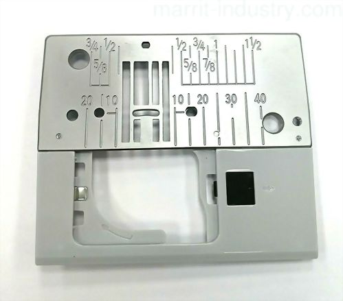 Needle Plate, Janome #503601001, ELNA #395744-57