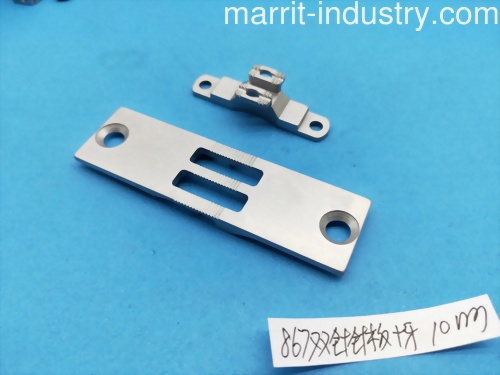 867Double Needle Plate+Feed dog 10mm