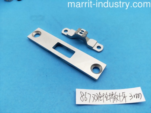 867Double Needle Plate+Feed dog 3mm