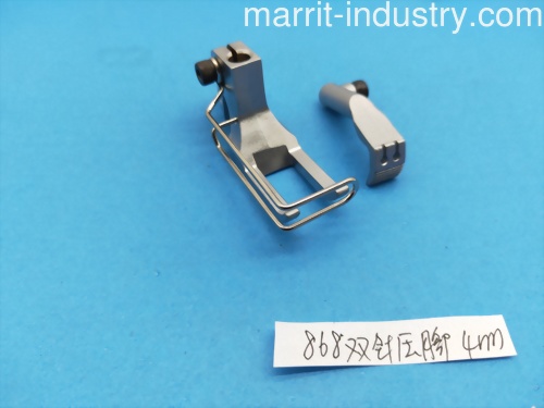 868Double Needle Presser Foot 4mm