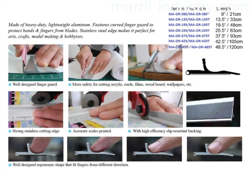 Safety Cutting Ruler