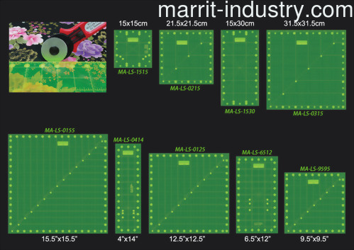 CLEARVIEW QUILTING RULER -OEM/ODM