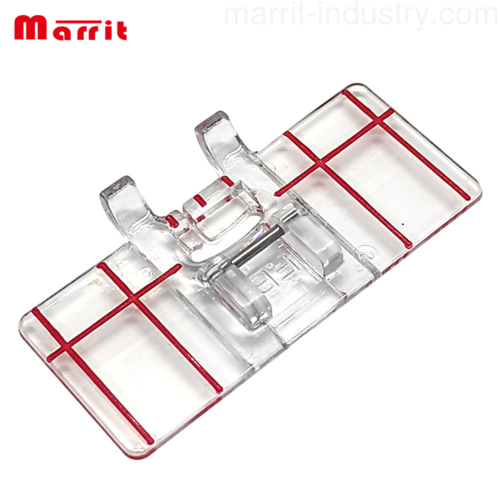 202084000 BORDER GUIDE PRESSER FOOT 9MM FOR JANOME, ELNA SEWING MACHINE