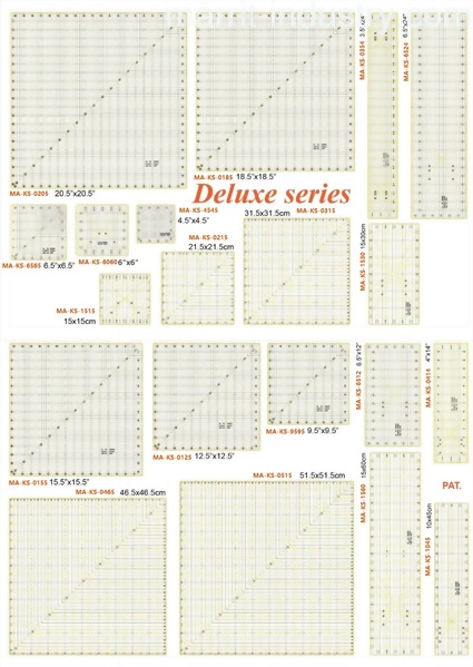 QUILTING RULERS - OEM/ODM