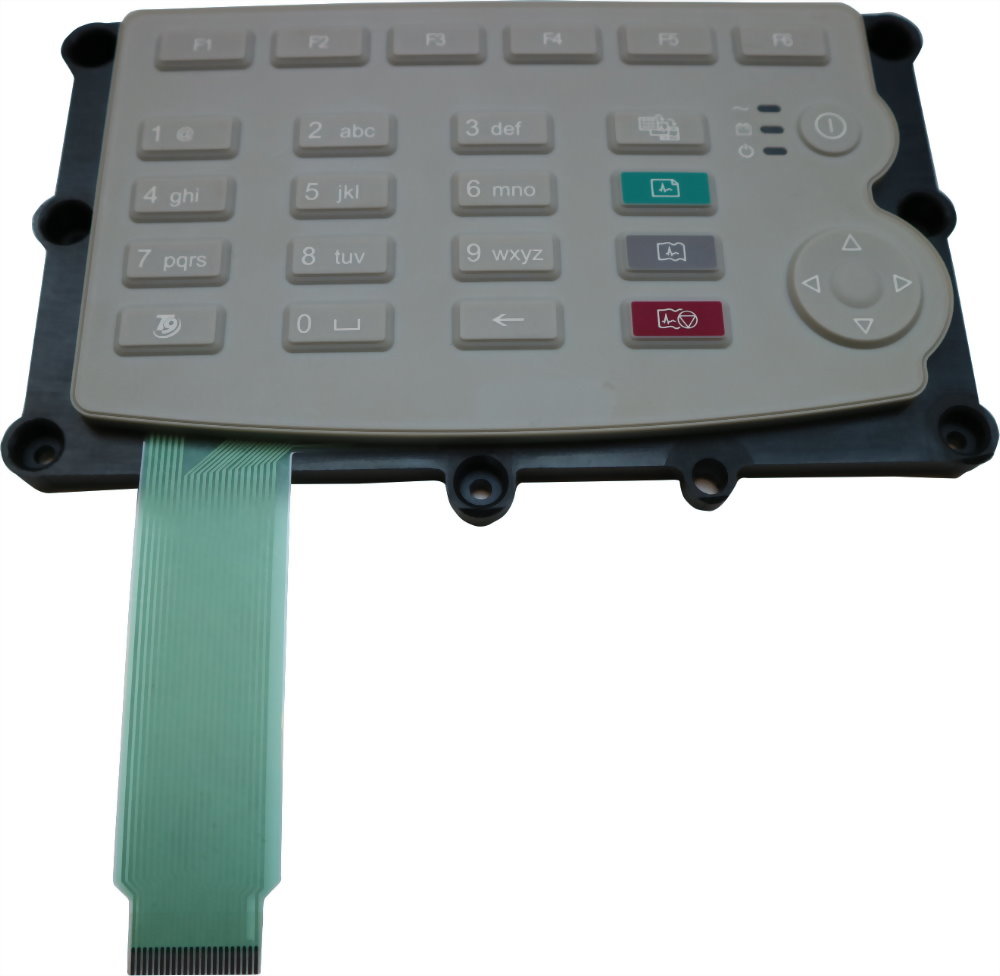 Silicon Rubber Keypad / Plastic with Rubber keypad 5
