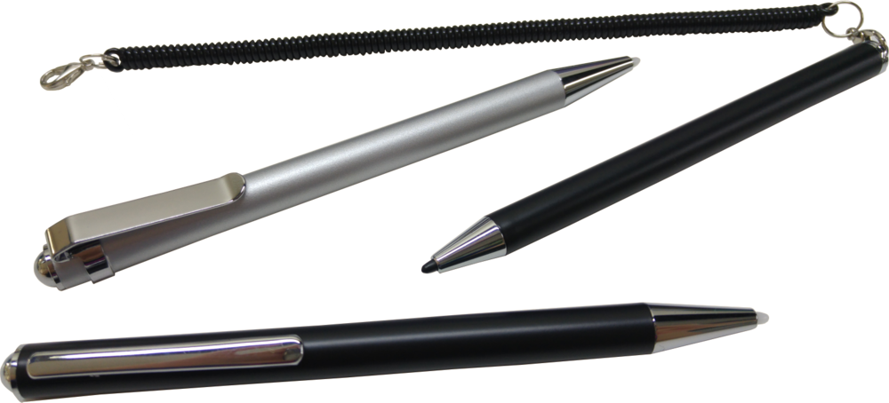 抵抗膜式タッチペンとペンホルダー