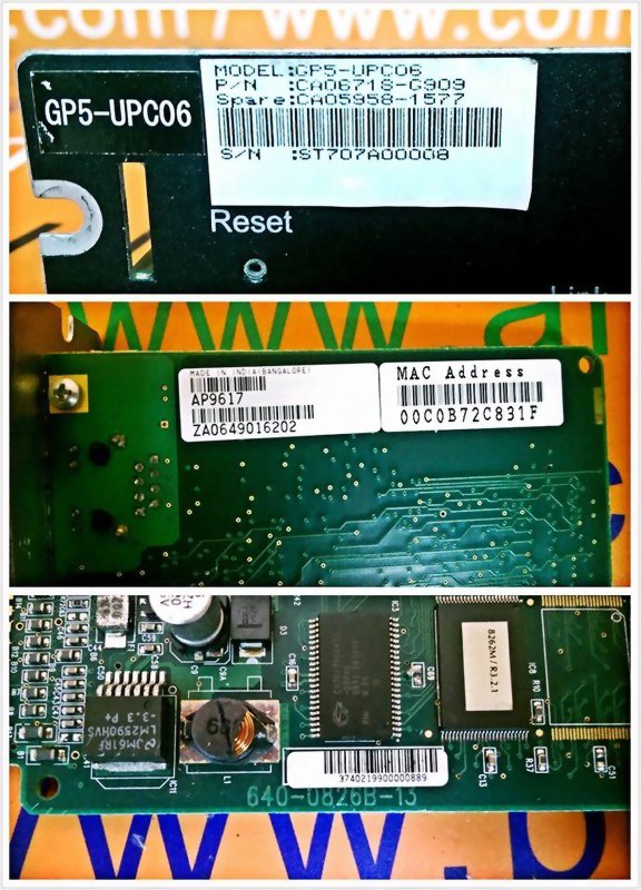 APC NETWORK MANAGEMENT CARD AP9617 GP5UPC06