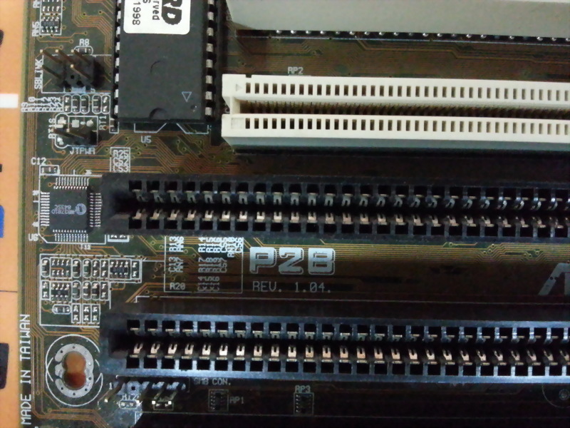 ASUS P2B REV1.04 (3 ISA) DUAL SLOT1 MOTHERBOARD