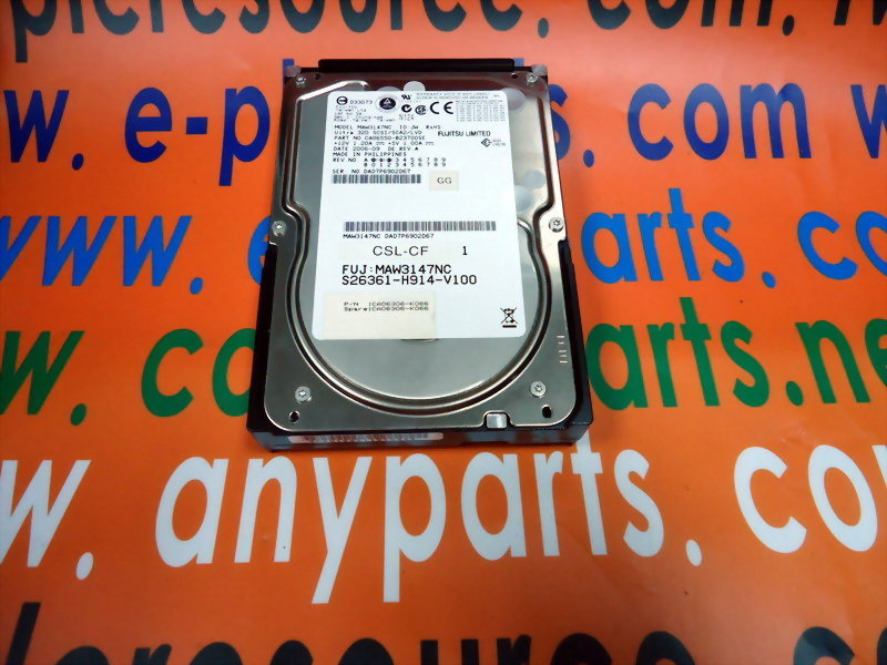 HARD DRIVE FUJITSU MAW3147NC / CA06550B23700SE ULTRA320 SCSI / SCA2