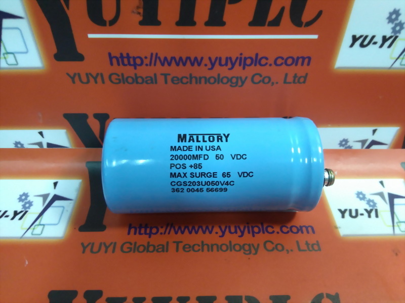 Mallory Cgs U V C Capacitor Mfd Vdc