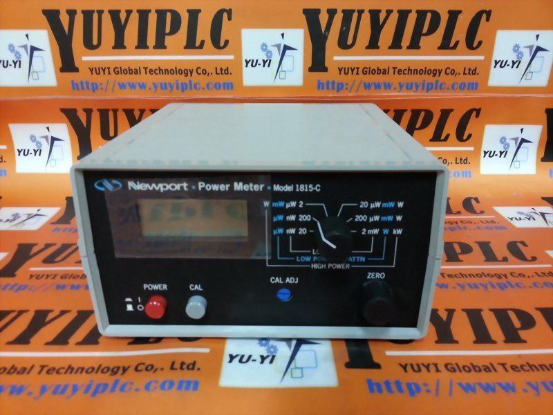 NEWPORT 1815C OPTICAL POWER METER