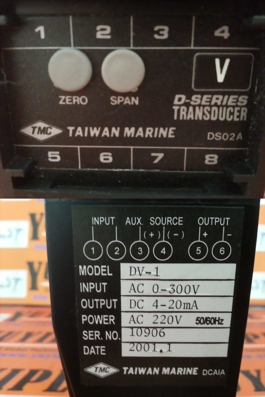 TMC DS02A / DV1 DSERIES TRANSDUCER