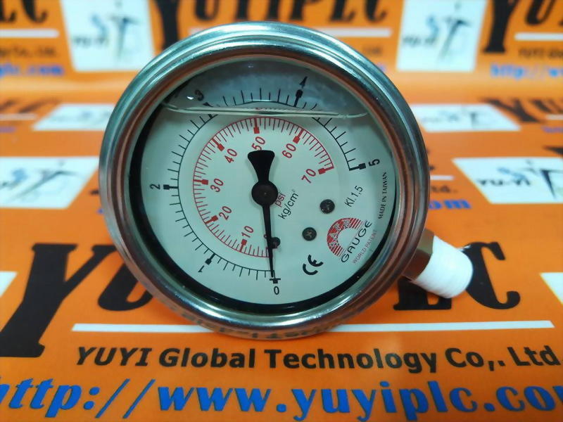 SAFE ACAP1 LIQUID FILLED PRESSURE GAUGE 05KG/PSI
