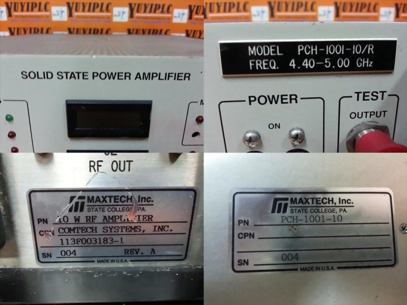 MAXTECH PCH100110/R SOLID STATE POWER AMPLIFIER
