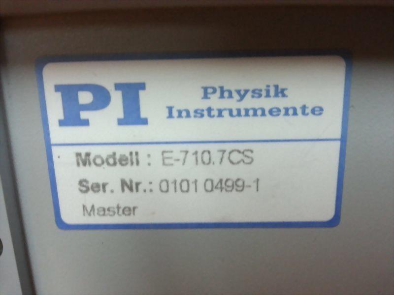PI PHYSIK INSTRUMENTE E-710.7CS MODULAR CONTROLLER