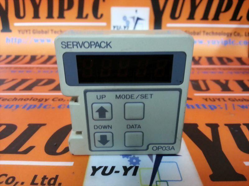 Pannello Di Controllo Servo Yaskawa JUSP-OP03A Usato In Buone Condizioni