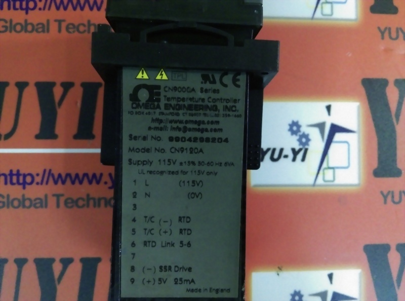 OMEGA CN9000A SERIES TEMPERATURE CONTROLLER CN9120A