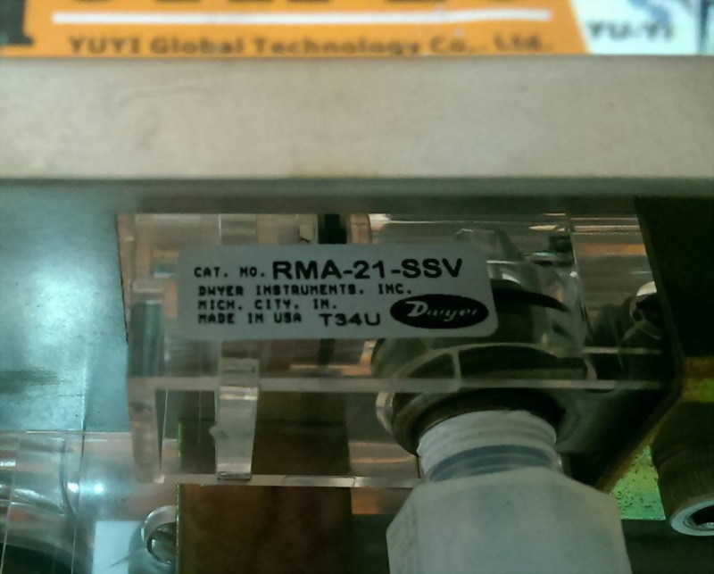 DWYER RMA21SSV FLOWMETER RANGE 110LPM SERIES
