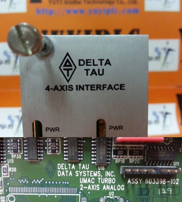 Details about   DELTA TAU 4-AXIS INTERFACE BOARD 603398-103 FREE SHIP 
