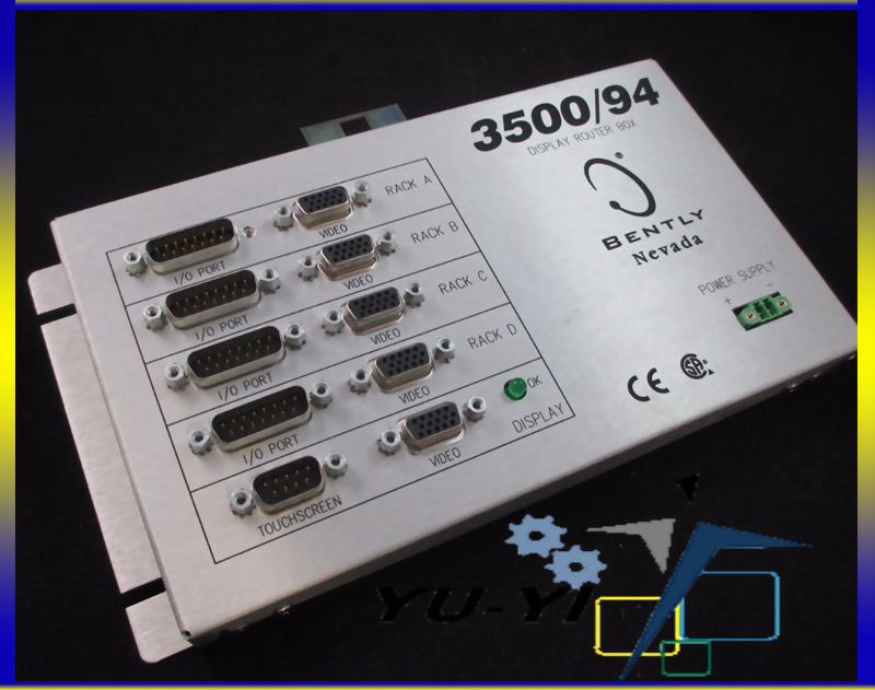 BENTLY NEVADA 3500 94 DISPLAY ROUTER BOX