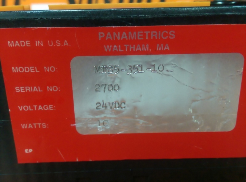GE PANAMETRICS MTS535110 MOISTURE TARGET METER SERIE
