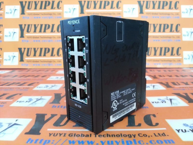 KEYENCE NEV08 8PORT FAST SWITCH