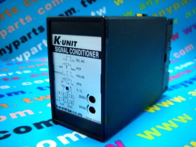 M-SYSTEM PLC (SIGNAL TRANSMITTER)KVS-4W4-B MODULE