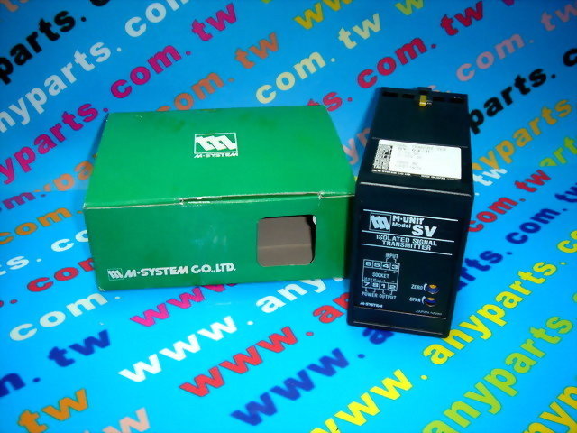 M-SYSTEM PLC (SIGNAL TRANSMITTER)SV-64-B MODULE