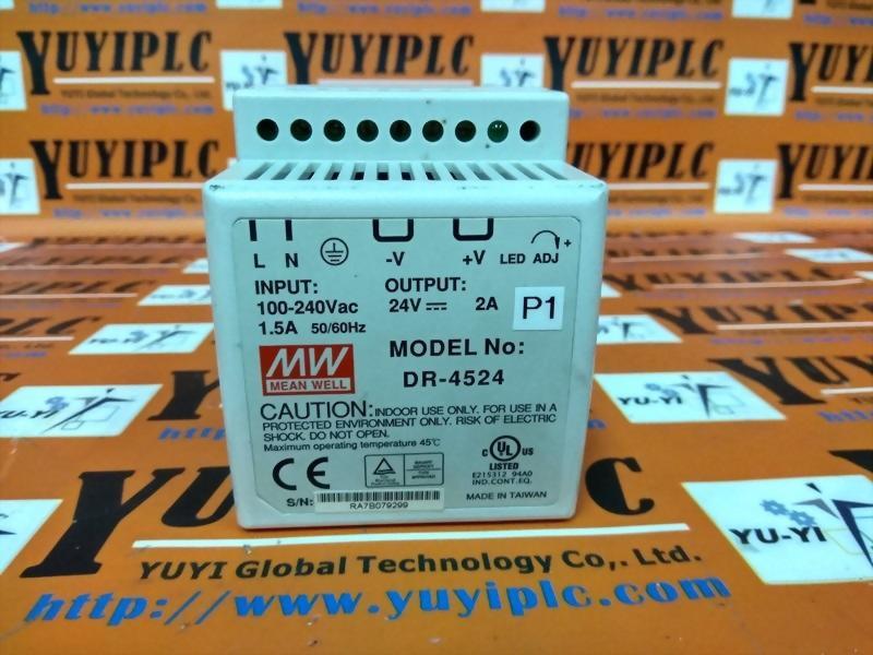 MEAN WELL DR-4524 POWER SUPPLY