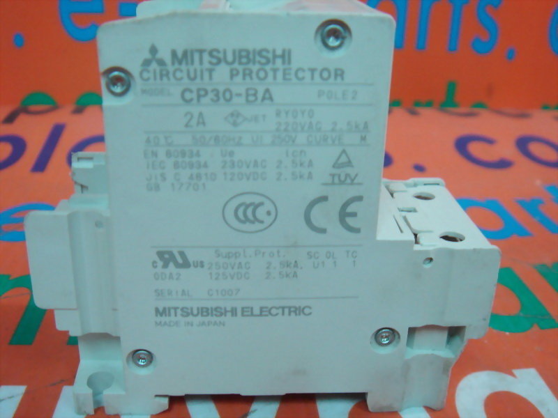 MITSUBISHI CIRCUIT PROTECTOR CP30BA 2A POLE2