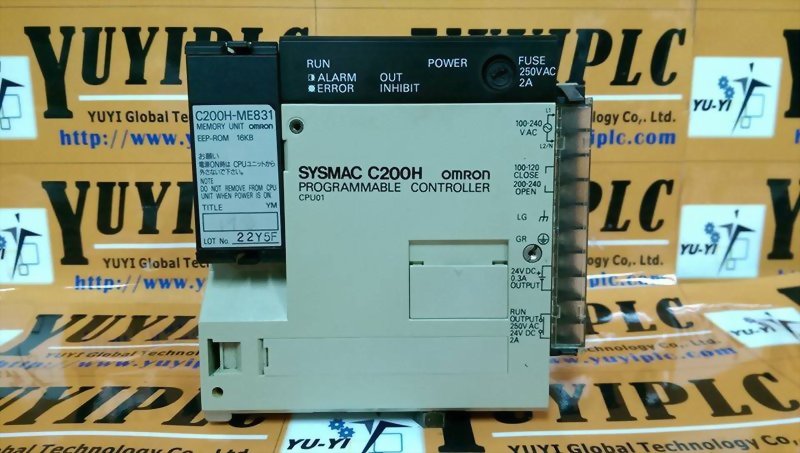 OMRON C200H-CPU01-E CPU UNIT