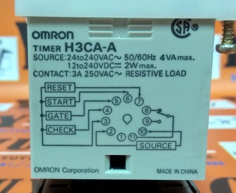 OMRON H3CAA TIME DELAY RELAY