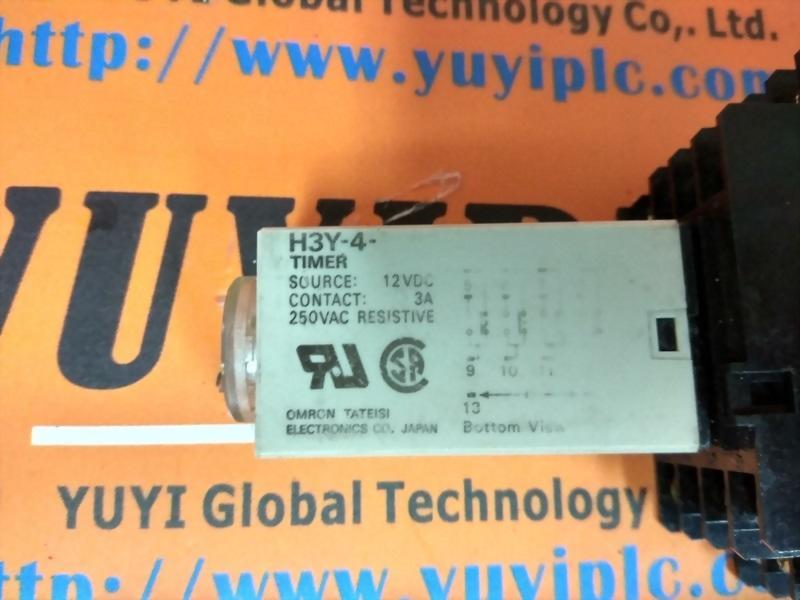 OMRON H3Y4 DELAY TIMER TIME RELAY