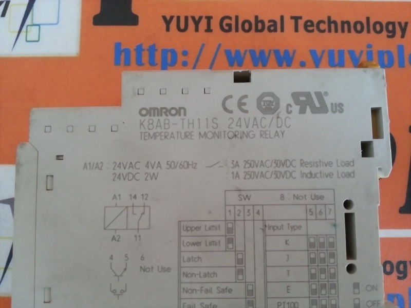 OMRON K8ABTH11S TEMPERATURE MONITORING RELAY