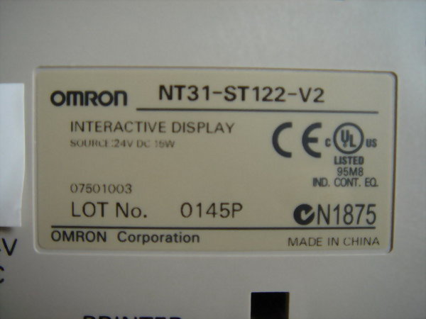 OMRON NT31-ST122-V2