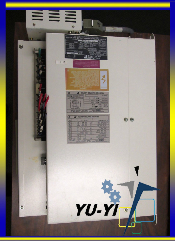 RELIANCE BRUSHLESS AC SERVO DRIVE 3RA2001 TYPE HR2000 INPUTS OUTPUTS