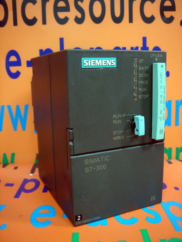 SIEMENS SIMATIC S7 PLC CPU314 SIMATIC S7-300 6ES7 314-1AE02-0AB0 ...