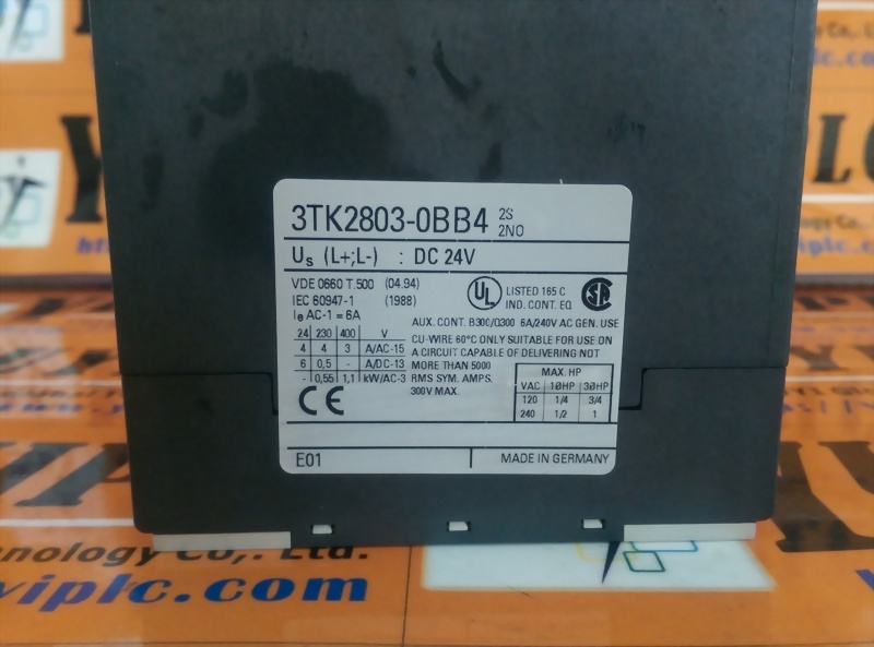 SIEMENS 3TK2803-0BB4 CONTACTOR COMBINATION