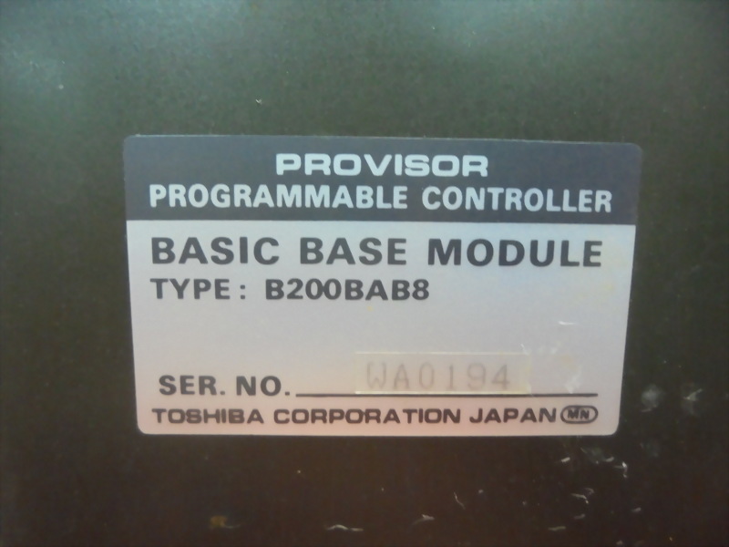 TOSHIBA BASIC BASE MODULE B200BAB8