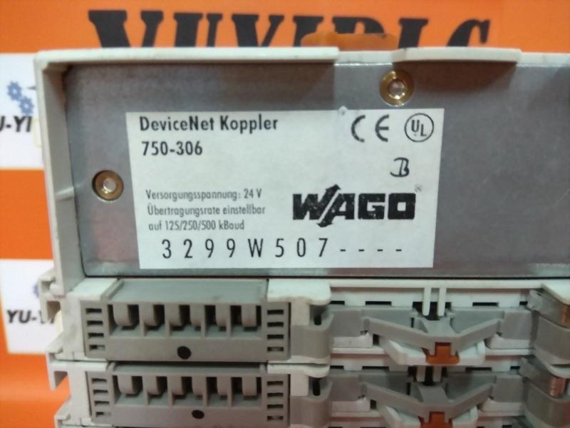 WAGO 750-306 INPUT OUTPUT FIELDBUS SYSTEM MODULES