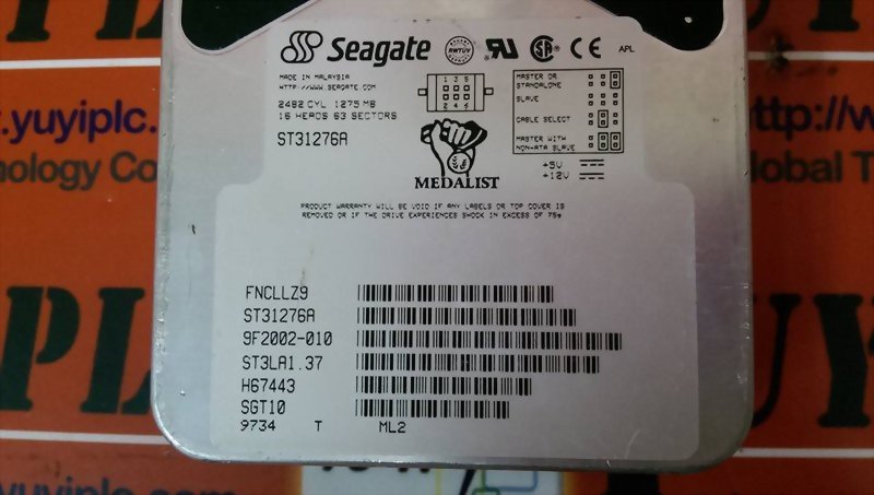 ST33221A - Seagate Medalist 3221 Series 3.2GB 5400RPM IDE Ultra ATA/33 (ATA-4) 128KB Cache (CE