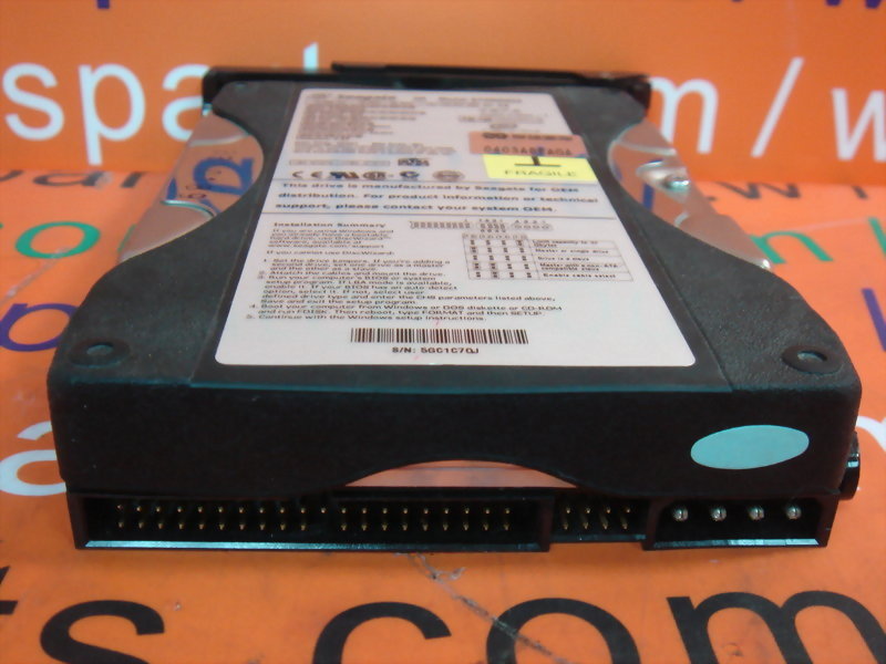 Disque Dur Seagate 80 Go IDE 2.5" - 4200 RPM, 8 Mo Cache - Pour PC Portable (Occasion)