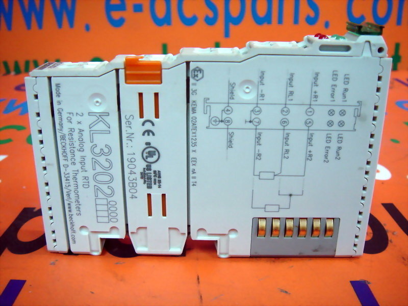Module đầu vào analog Beckhoff KL3202 - PLC OMRON