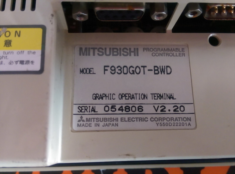 Free Fast ship MITSUBISHI PANEL F930GOT-BWD-E