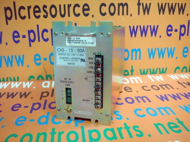 Alimentatore Nemic Lambda TKS-15-50A - 15V 50A - Usato Funzionante