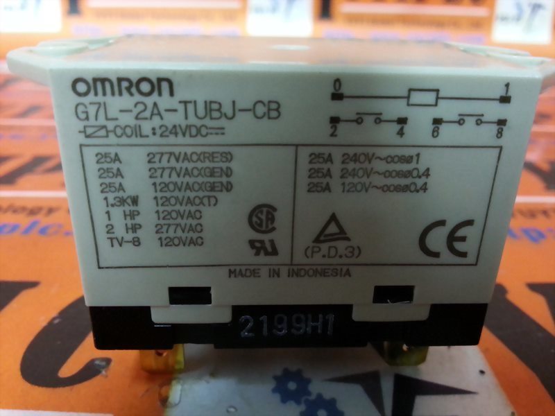 Relè Di Potenza Omron G7L-2A-BUB 200-240V AC - Foto 8