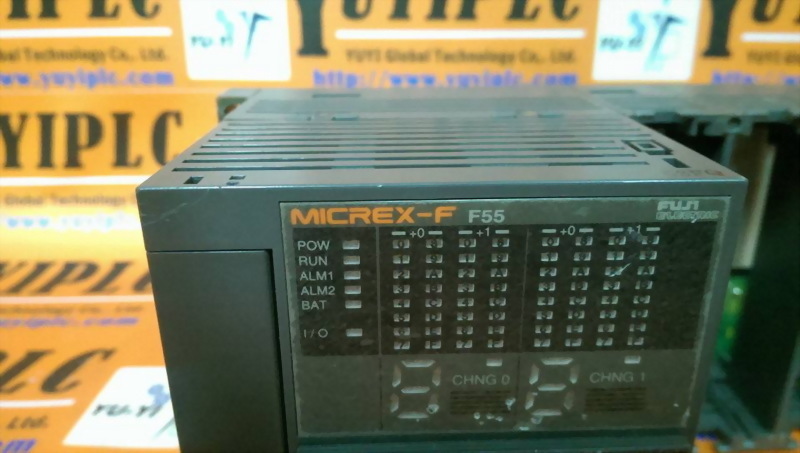 富士電機　PLC F55 NV1P-042 FUJI MICREX-F F55 NV1P-042 PROCESSOR UNIT (CPU) PLC COMPLETE