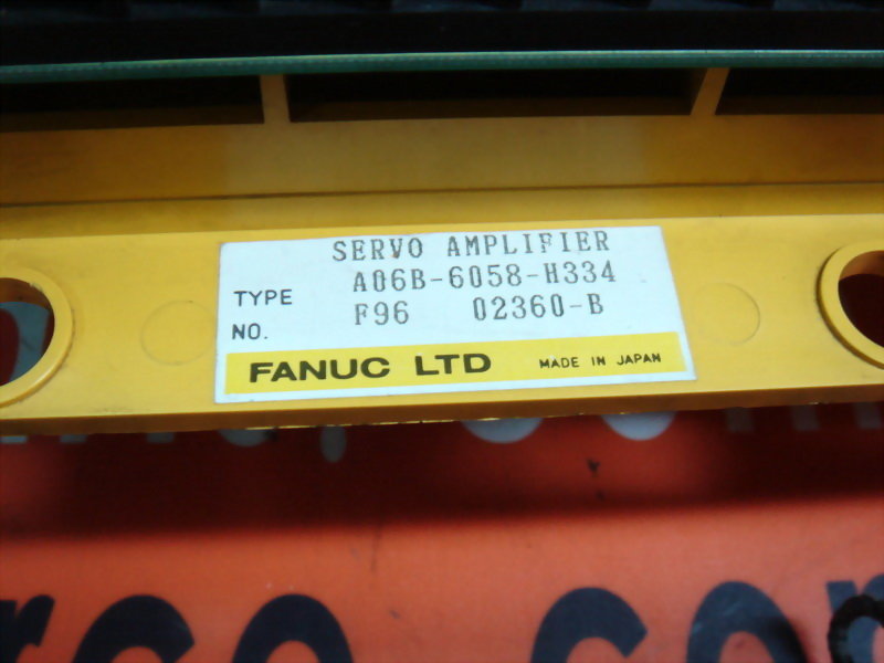 FANUC SERVO AMPLIFIER A06B-6058-H334
